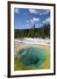 Morning Glory Pool Yellowstone-null-Framed Premium Giclee Print