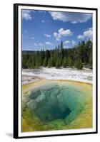 Morning Glory Pool Yellowstone-null-Framed Premium Giclee Print