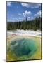 Morning Glory Pool Yellowstone-null-Mounted Art Print