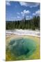 Morning Glory Pool Yellowstone-null-Mounted Art Print