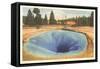Morning Glory Pool, Yellowstone-null-Framed Stretched Canvas