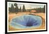 Morning Glory Pool, Yellowstone-null-Framed Art Print