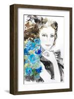 Morning Glory-Schuyler Rideout-Framed Art Print