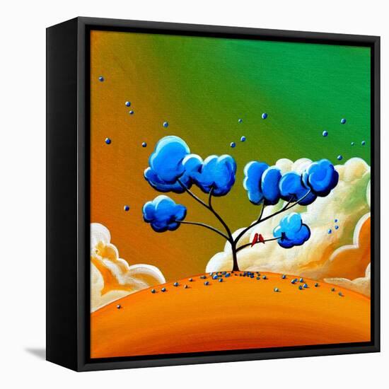 Morning Glory-Cindy Thornton-Framed Stretched Canvas
