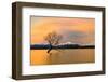 Morning glow of the Lake Wanaka-Hua Zhu-Framed Photographic Print