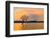 Morning glow of the Lake Wanaka-Hua Zhu-Framed Photographic Print