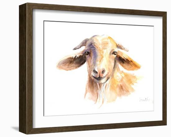 Morning Goat-Lanie Loreth-Framed Art Print