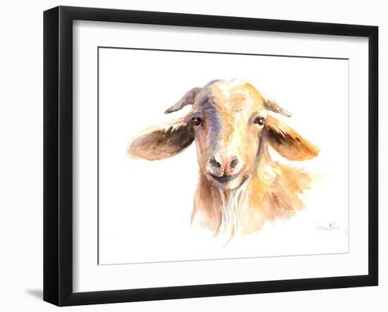 Morning Goat-Lanie Loreth-Framed Art Print