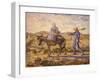 Morning: Going Out to Work, 1890-Vincent van Gogh-Framed Giclee Print