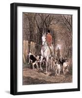 Morning Going to Cover-E^a^s^ Douglas-Framed Art Print