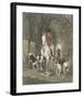 Morning - Going To Cover-E.A.S. Douglas-Framed Premium Giclee Print