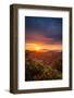 Morning Heaven Sunrise Bay Area Hills Mount Diablo Oakland-Vincent James-Framed Photographic Print