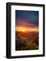 Morning Heaven Sunrise Bay Area Hills Mount Diablo Oakland-Vincent James-Framed Photographic Print