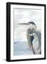 Morning Heron-Eli Jones-Framed Art Print