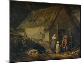 Morning, Higglers Preparing for Market, 1791-George Morland-Mounted Giclee Print