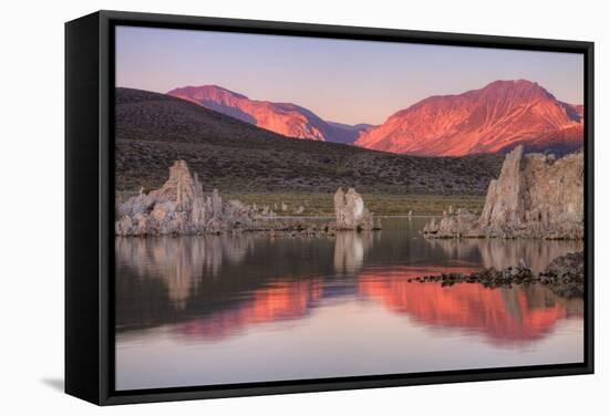 Morning Hills at Mono Lake, California-Vincent James-Framed Stretched Canvas