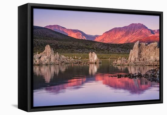 Morning Hills at Mono Lake, California-Vincent James-Framed Stretched Canvas