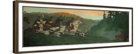 Morning Hunt of Grand Prince, 1901-Nicholas Roerich-Framed Premium Giclee Print
