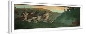 Morning Hunt of Grand Prince, 1901-Nicholas Roerich-Framed Premium Giclee Print