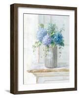 Morning Hydrangeas I-Danhui Nai-Framed Art Print