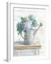 Morning Hydrangeas II-Danhui Nai-Framed Art Print