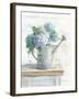 Morning Hydrangeas II-Danhui Nai-Framed Art Print