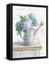 Morning Hydrangeas II-Danhui Nai-Framed Stretched Canvas