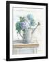 Morning Hydrangeas II-Danhui Nai-Framed Art Print