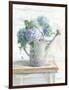 Morning Hydrangeas II-Danhui Nai-Framed Art Print