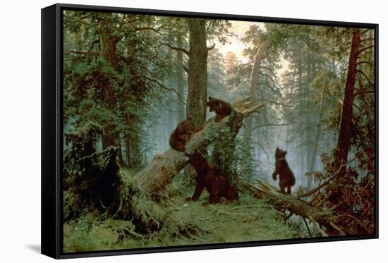 Morning in a Pine Forest, 1889-Ivan Ivanovitch Shishkin-Framed Stretched Canvas