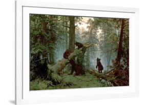 Morning in a Pine Forest, 1889-Ivan Ivanovitch Shishkin-Framed Giclee Print