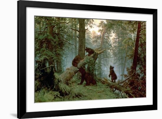 Morning in a Pine Forest, 1889-Ivan Ivanovitch Shishkin-Framed Giclee Print