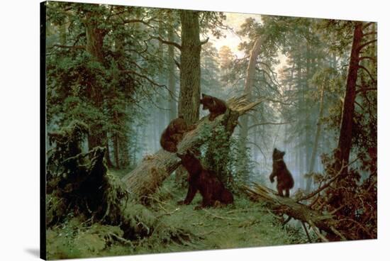 Morning in a Pine Forest, 1889-Ivan Ivanovitch Shishkin-Stretched Canvas