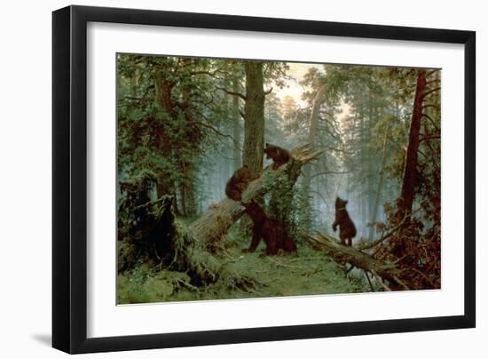 Morning in a Pine Forest, 1889-Ivan Ivanovitch Shishkin-Framed Giclee Print