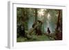 Morning in a Pine Forest, 1889-Ivan Ivanovitch Shishkin-Framed Giclee Print