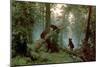 Morning in a Pine Forest, 1889-Ivan Ivanovitch Shishkin-Mounted Giclee Print