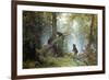 Morning in a Pine Forest, 1889-Iwan Iwanowitsch Schischkin-Framed Giclee Print