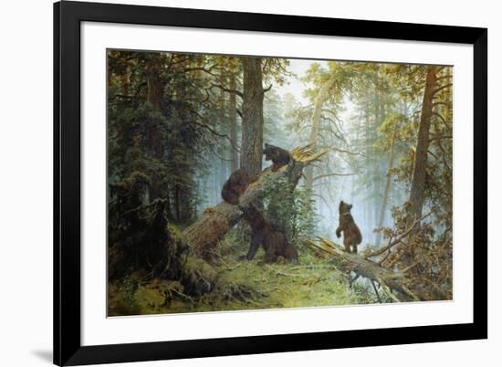 Morning in a Pine Forest, 1889-Iwan Iwanowitsch Schischkin-Framed Giclee Print