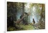 Morning in a Pine Forest, 1889-Iwan Iwanowitsch Schischkin-Framed Giclee Print