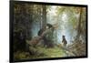 Morning in a Pine Forest, 1889-Iwan Iwanowitsch Schischkin-Framed Giclee Print