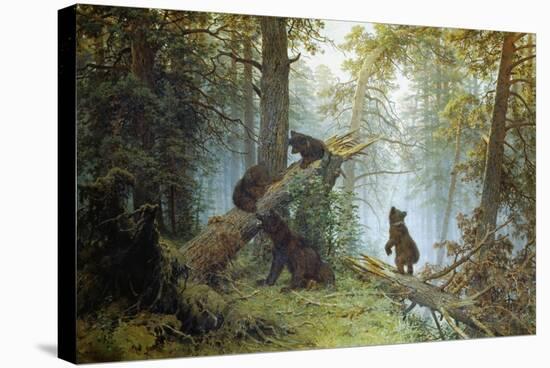 Morning in a Pine Forest, 1889-Iwan Iwanowitsch Schischkin-Stretched Canvas