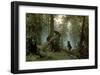 Morning In A Pine Forest-Ivan Ivanovitch Shishkin-Framed Art Print