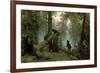 Morning in a Pine Forest-Ivan Ivanovitch Shishkin-Framed Art Print