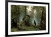 Morning in a Pine Forest-Ivan Ivanovitch Shishkin-Framed Art Print