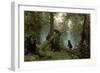 Morning in a Pine Forest-Ivan Ivanovitch Shishkin-Framed Art Print