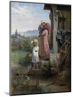 Morning in a Village, 1880S-Nikolai Andreyevich Koshelev-Mounted Giclee Print