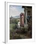 Morning in a Village, 1880S-Nikolai Andreyevich Koshelev-Framed Giclee Print