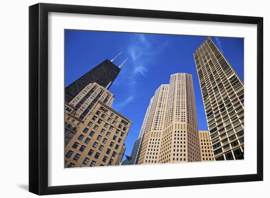 Morning in Chicago-benkrut-Framed Photographic Print