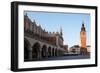 Morning in Krakow Main Market Square-palinchak-Framed Photographic Print