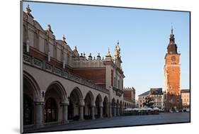 Morning in Krakow Main Market Square-palinchak-Mounted Photographic Print